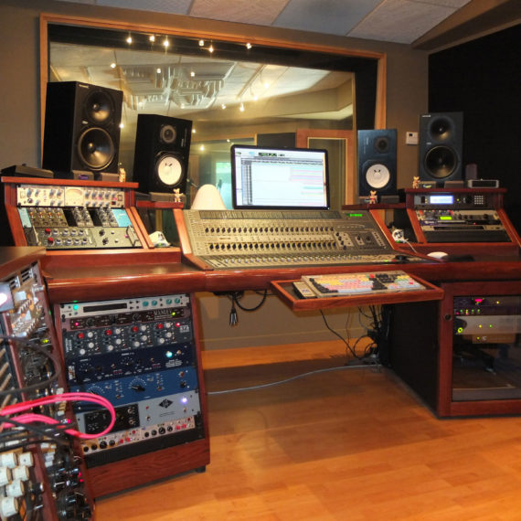 The Cave Studios Control Room